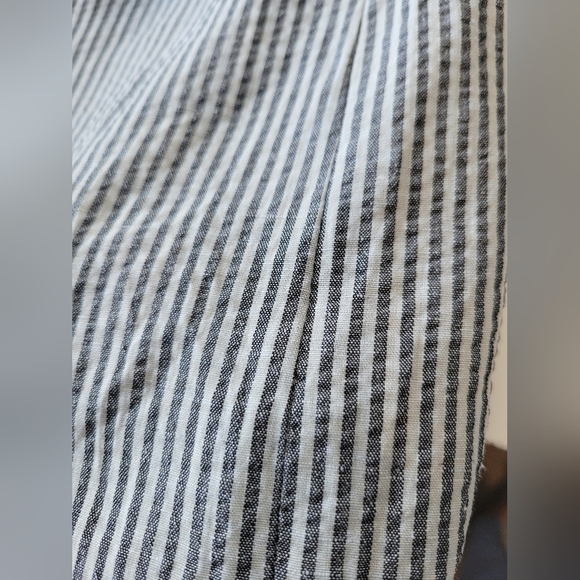 Paco Robanne Seersucker Striped Men's Blazer Grey Size 40S? see measurements - Picture 13 of 13